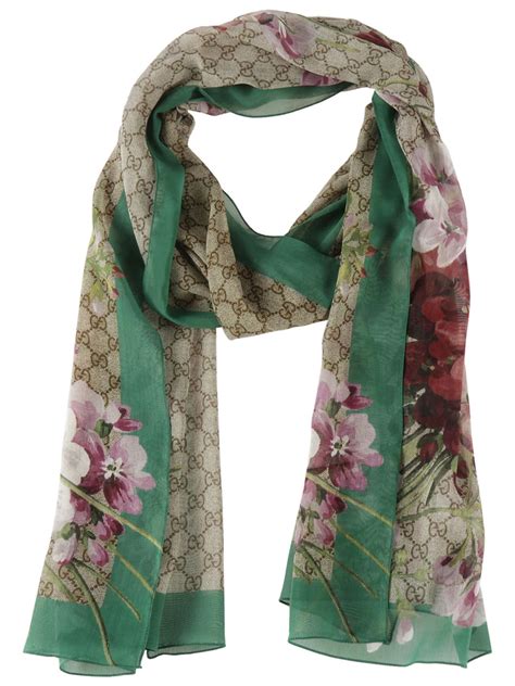 gucci green silk scarf|Gucci silk scarf sale.